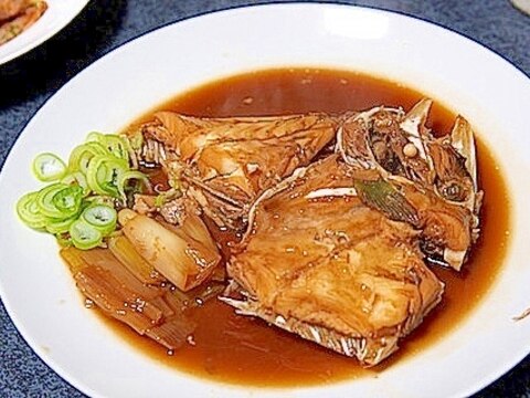 うまい！　カワハギ（魚）の煮付け